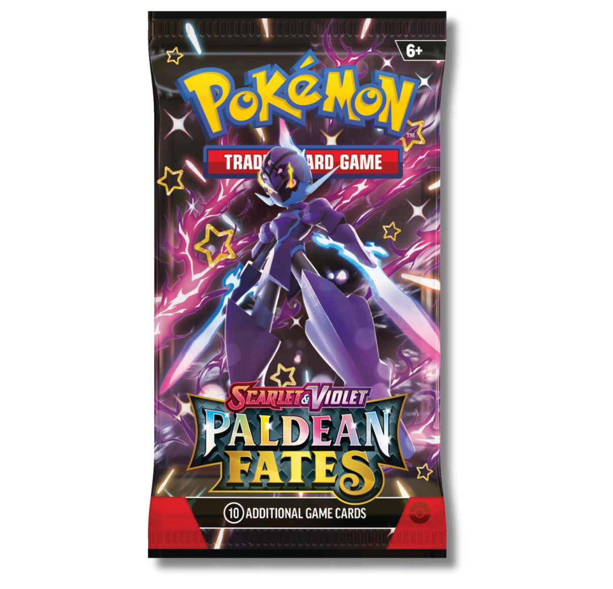 Buy new Paldean Fates Booster Pack, latest trading card game expansion, sealed pack, collectible cards