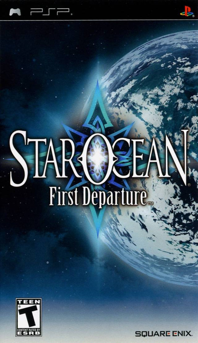 Star Ocean First Departure PSP game, classic RPG for PlayStation Portable, vibrant graphics & engaging storyline