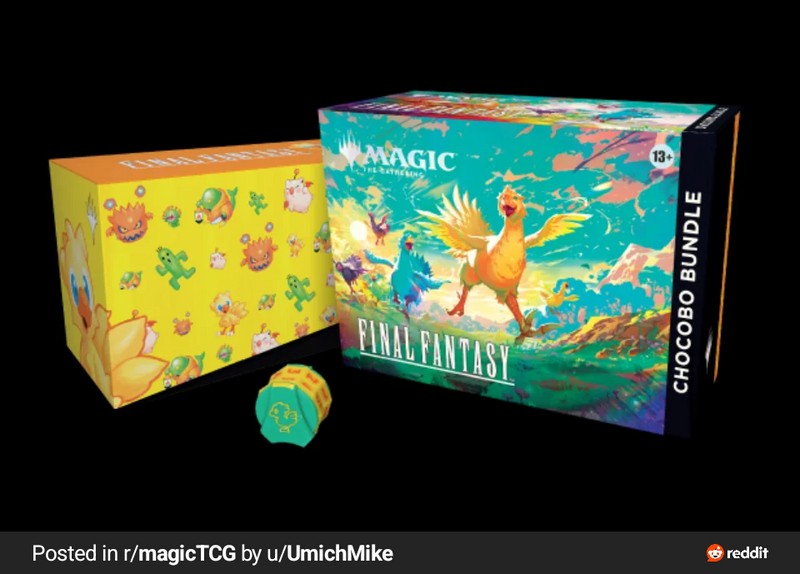 Magic The Gathering Final Fantasy Chocobo Bundle Bundle | New