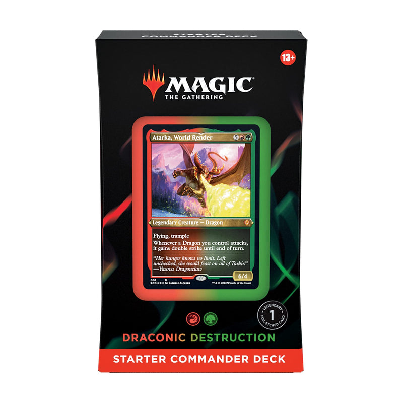 2022 Starter Commander Decks | Magic collectible card game set, strategy deck-building, multi-color packs
