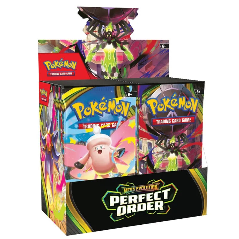 Perfect Order Booster Box | Pokemon | New – sealed, factory fresh, contains Pokemon booster packs and promos.