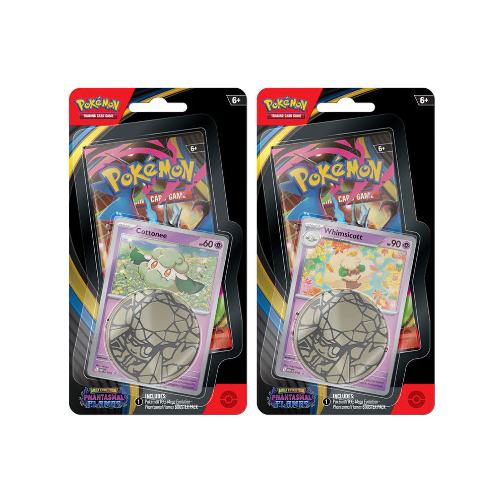 Phantasmal Flames Check Lane Booster Pack, a new collectible card game booster featuring Phantasmal Flames cards.