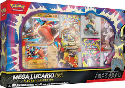 Buy new Mega Lucario Figure Collection Ex Box, Pokemon collectible, detailed action figure, perfect for fans and collectors
