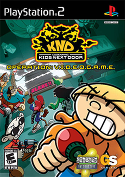 Codename Kids Next Door Operation: V.i.d.e.o.G.a.m.e for Gamecube, action-packed adventure game, family-friendly entertain...