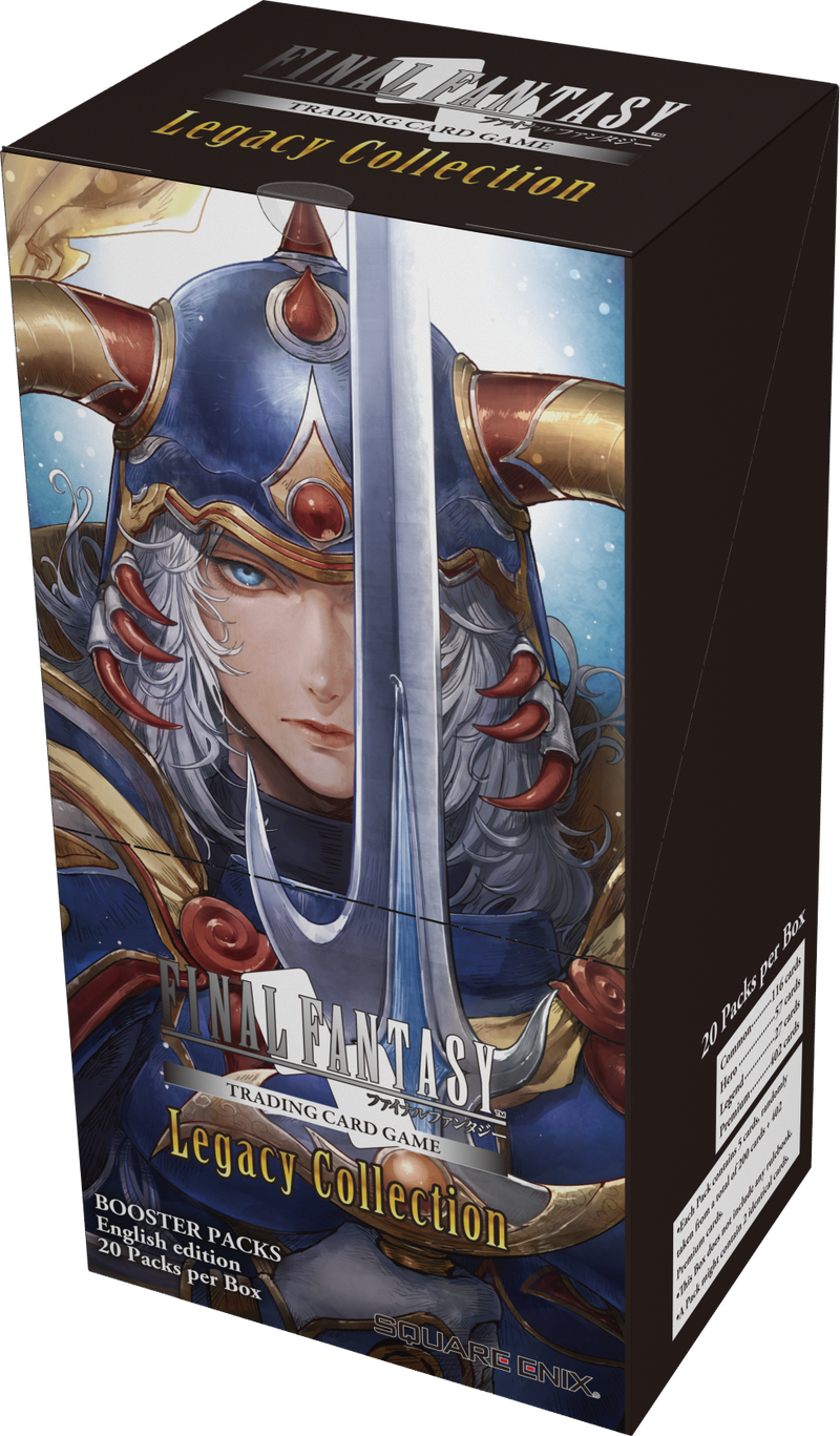 Final Fantasy Legacy Collection Booster Box FFTCG New, sealed pack, rare cards collector's edition