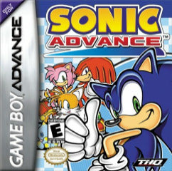 Buy Sonic Advance | GBA game cartridge, vibrant cover art, classic platformer for Game Boy Advance enthusiasts