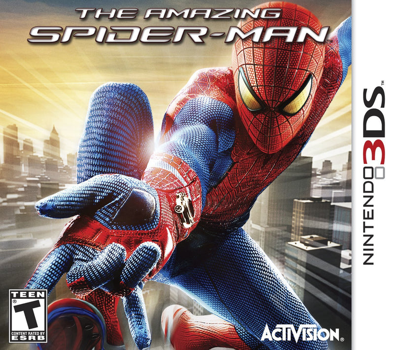 The Amazing Spider-man 3DS game, action-packed adventure, vivid graphics, for all ages
