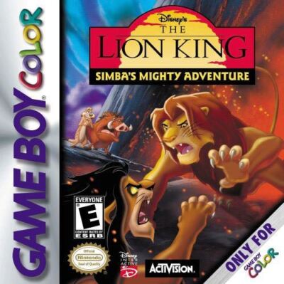 Buy The Lion King Simba's Mighty Adventure GBC VG, a classic Game Boy Color game, perfect for collectors and nostalgia gam...