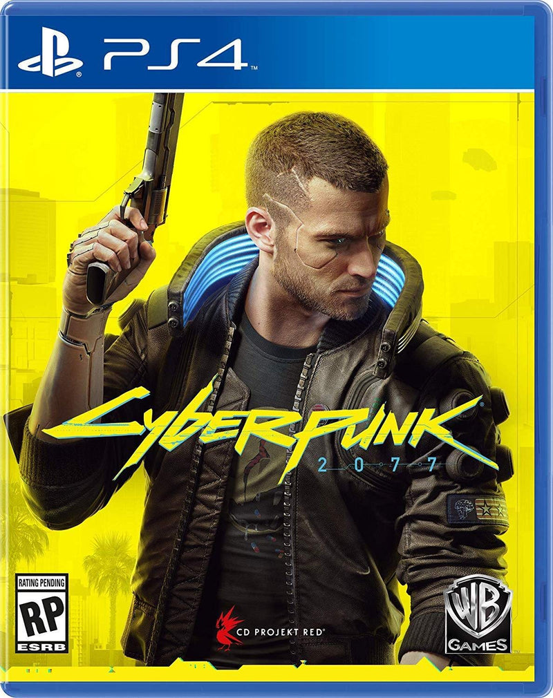 Cyberpunk 2077 PS4 game, action-packed RPG, futuristic Night City setting, immersive storyline