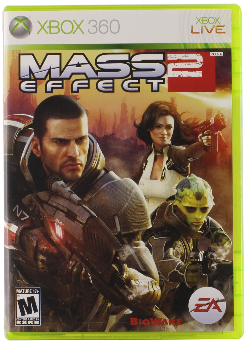 XBOX 360 game Mass Effect 2, action-packed RPG, sci-fi adventure for hardcore gamers