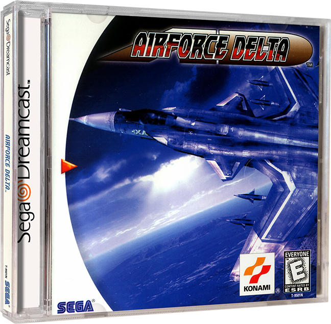 AirForce Delta (Dreamcast) - classic jet fighter combat flight sim for Sega Dreamcast