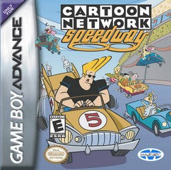 CartoonNetwork Speedway GBA racing game cartridge, vibrant cover art, for Game Boy Advance collectors