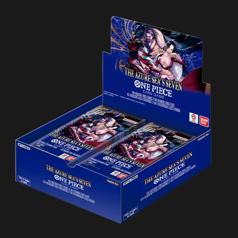 OP14 The Azure Sea's Seven Booster Box - New One Piece trading card booster box for collectors