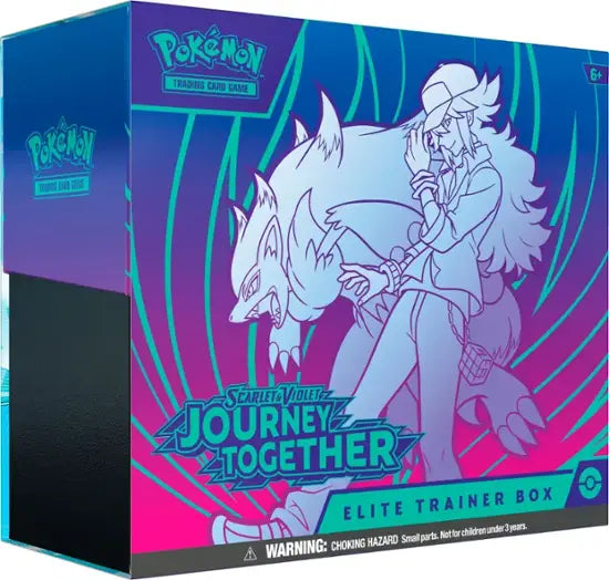 New Journey Together Elite Trainer Box Pokemon TCG, exclusive collector's set with rare cards and accessories
