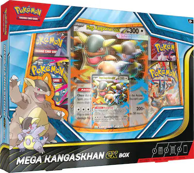 Mega Kangaskhan EX Box from Pokemon TCG - new sealed set with promo Mega Kangaskhan-EX card and boosters