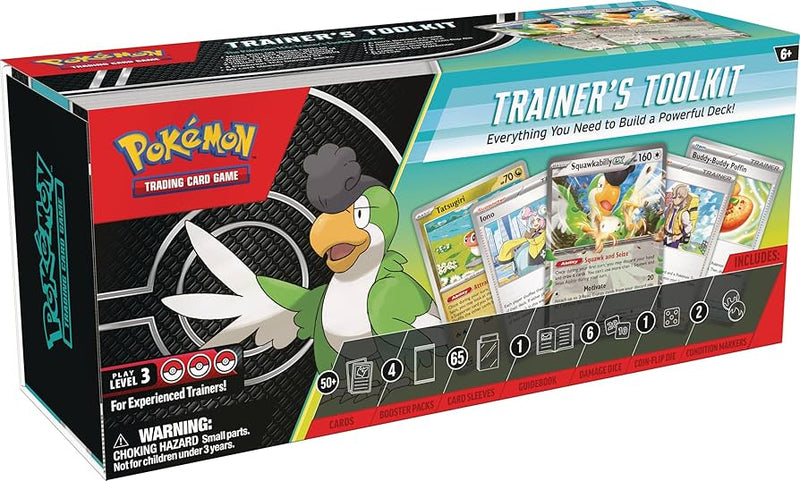 New Pokemon Trainer’s Toolkit 2024 for TCG players, featuring latest cards and accessories, essential for competitive play