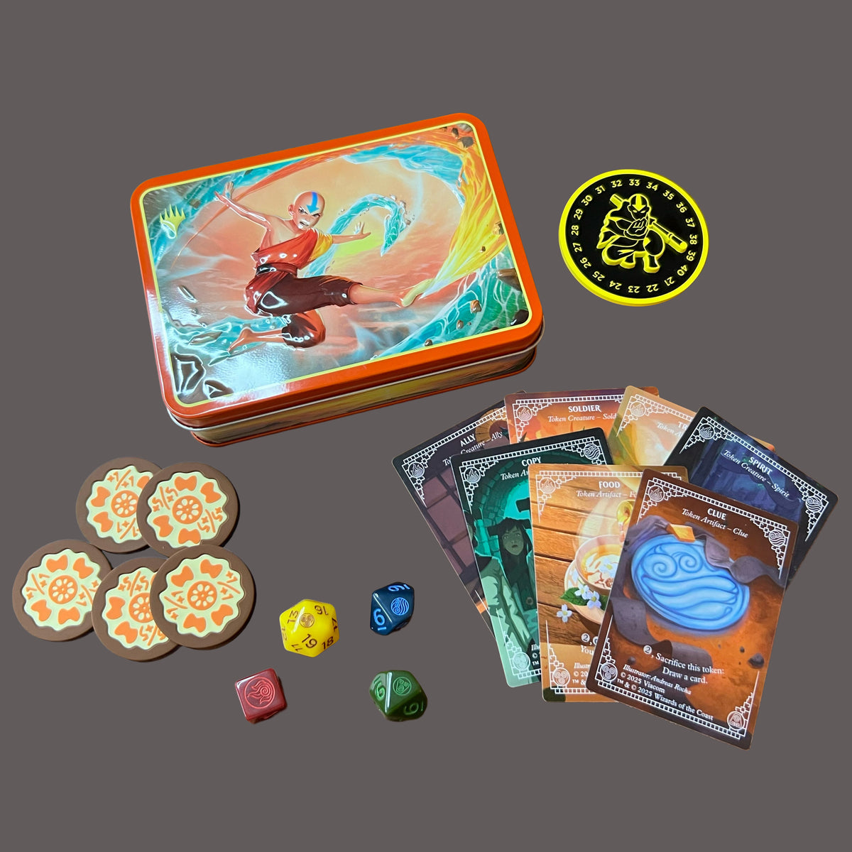 New Avatar: The Last Airbender Token Set for MTG - Avatar-inspired Magic: The Gathering tokens.