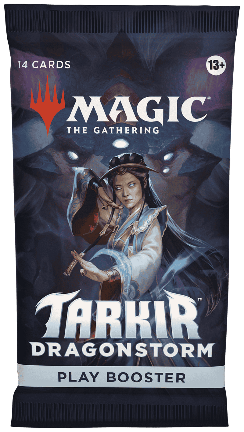 Magic the Gathering Tarkir Dragonstorm Booster Pack, collectible card game, fantasy artwork edition