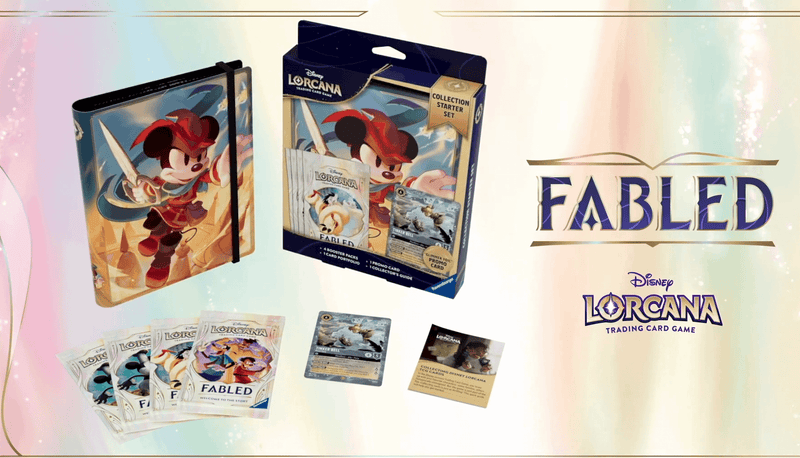 New Lorcana Gift Box, limited edition collectible card game set, exclusive artwork, perfect gift for gamers