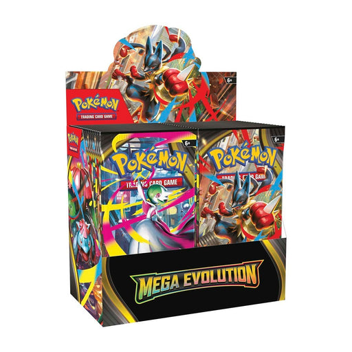 Buy now: Mega Evolution Booster Box Pokemon new, sealed collectible card pack, latest edition