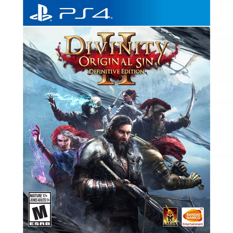 Divinity Original Sin 2 Definitive Edition PS4 game, fantasy RPG, immersive storyline, multiplayer option