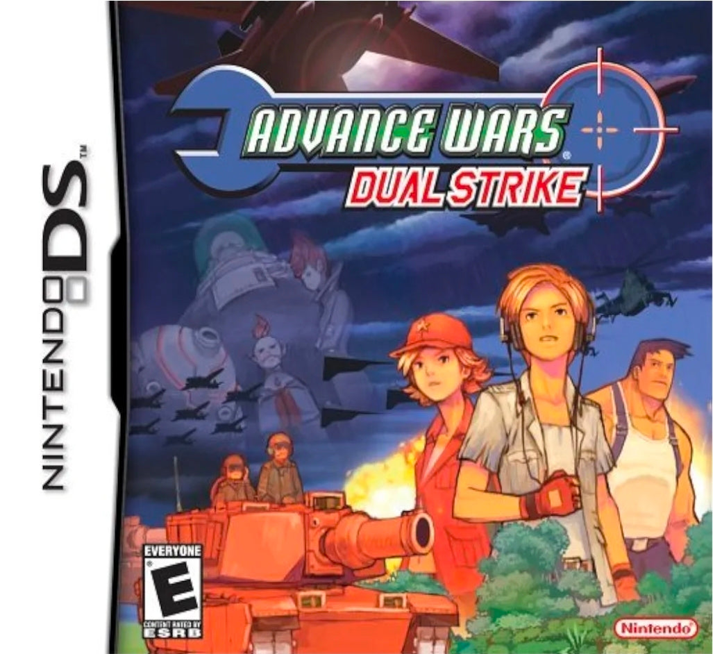Advance Wars : Dual Stike | DS - classic turn-based strategy for Nintendo DS with grid combat and multiplayer battles.