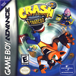 Crash Bandicoot N-Tranced for Game Boy Advance (GBA) - classic platformer cartridge with vibrant retro graphics