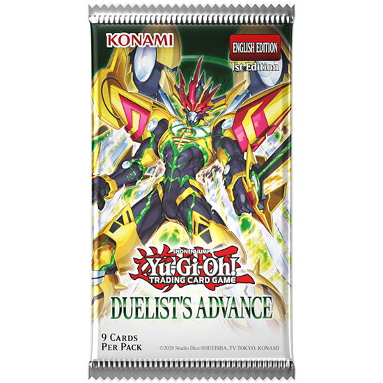 Buy new Duelist's Advance Booster Pack Yugioh, featuring rare cards, for collectors and gamers, sealed package