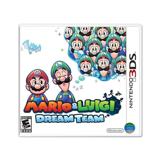 Mario & Luigi Dreamteam 3DS game, action-packed RPG for Nintendo, family-friendly adventure