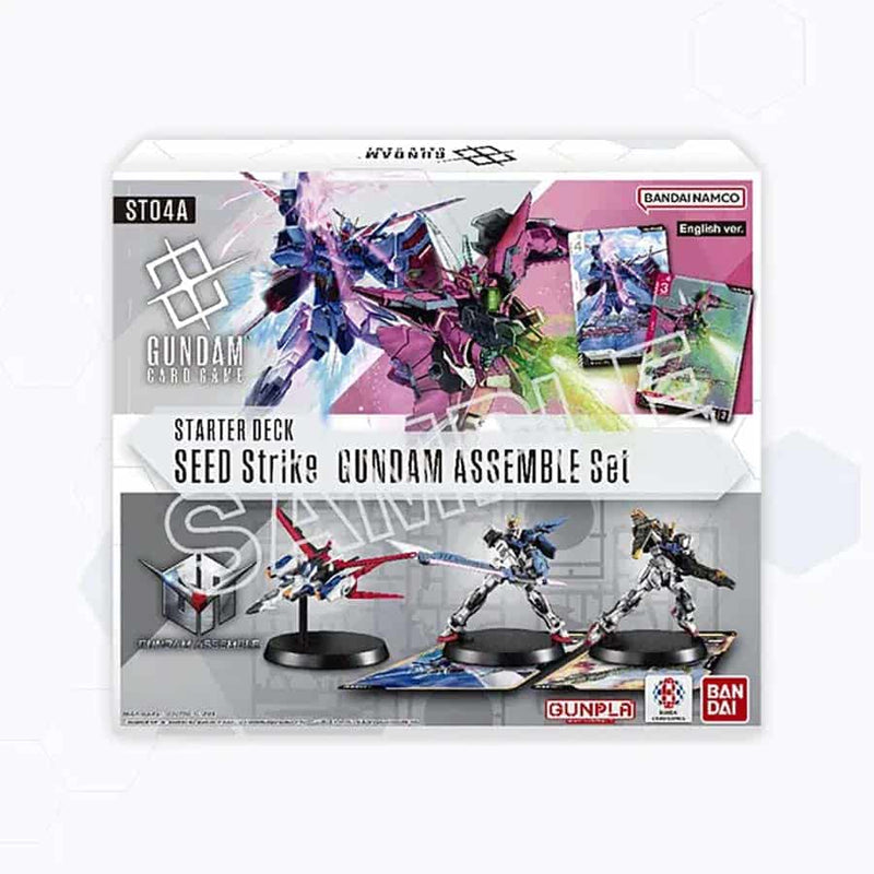 New Gundam Card Game Assembly Starter Decks featuring exclusive Gundam artwork, collector's edition