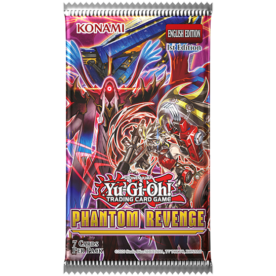 Phantom Revenge Booster Pack for Yu-Gi-Oh! New sealed booster pack with collectible cards