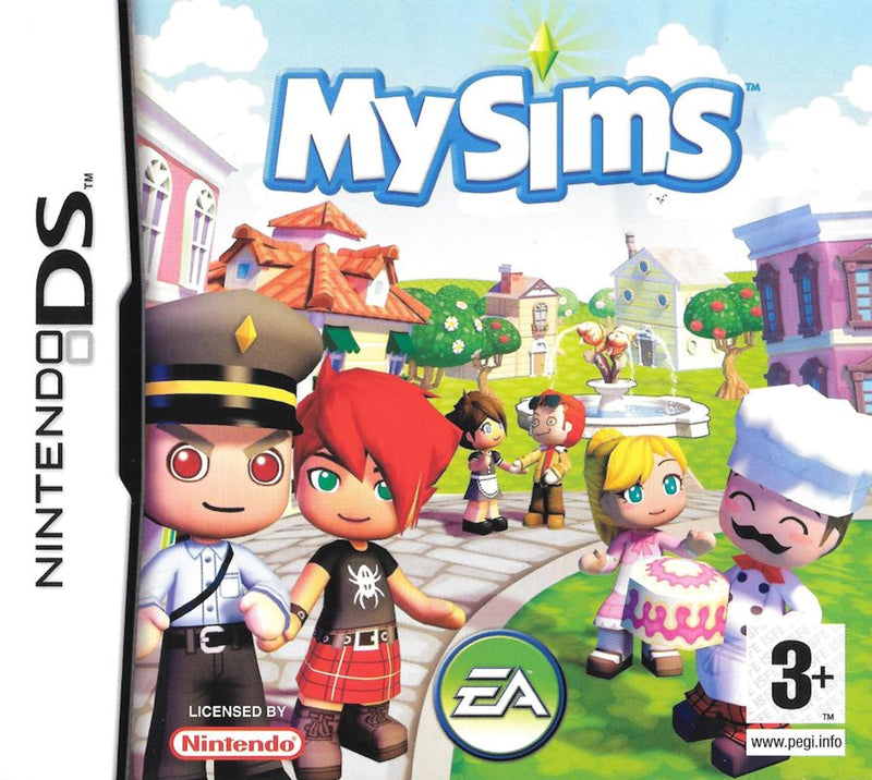 Buy My Sims | DS game cartridge, family-friendly simulation for Nintendo DS, vibrant graphics