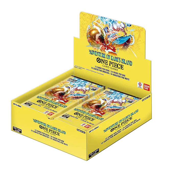 Op15 Adventure On Kami's Island Booster Box - New One Piece booster box, unopened, collector's edition.