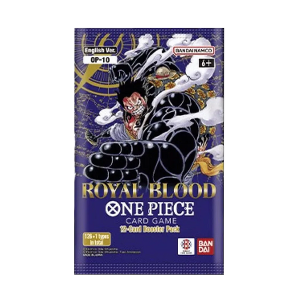 One Piece Royal Blood Booster Pack, new collectible card game expansion, anime-themed, vivid artwork