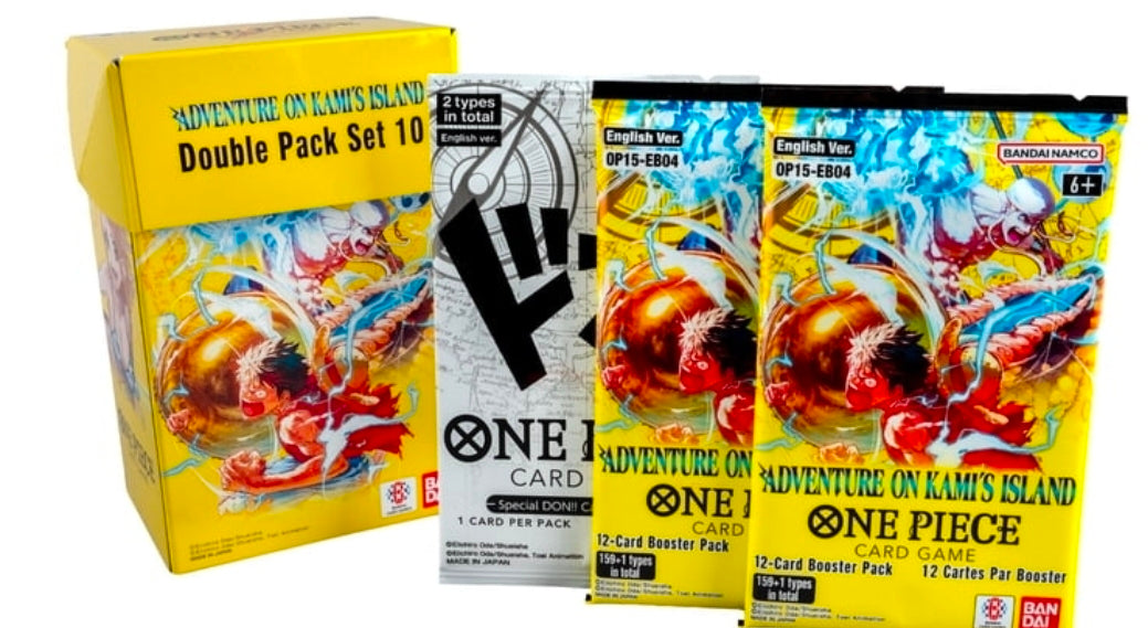 One Piece Double Pack Set 10 | New - two manga volumes, pristine condition, collectible edition for fans and collectors