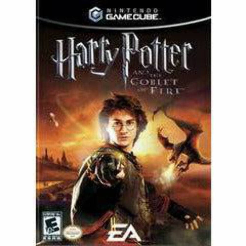 Harry Potter And The Goblet Of Fire Gamecube game, vintage fantasy adventure, family-friendly entertainment