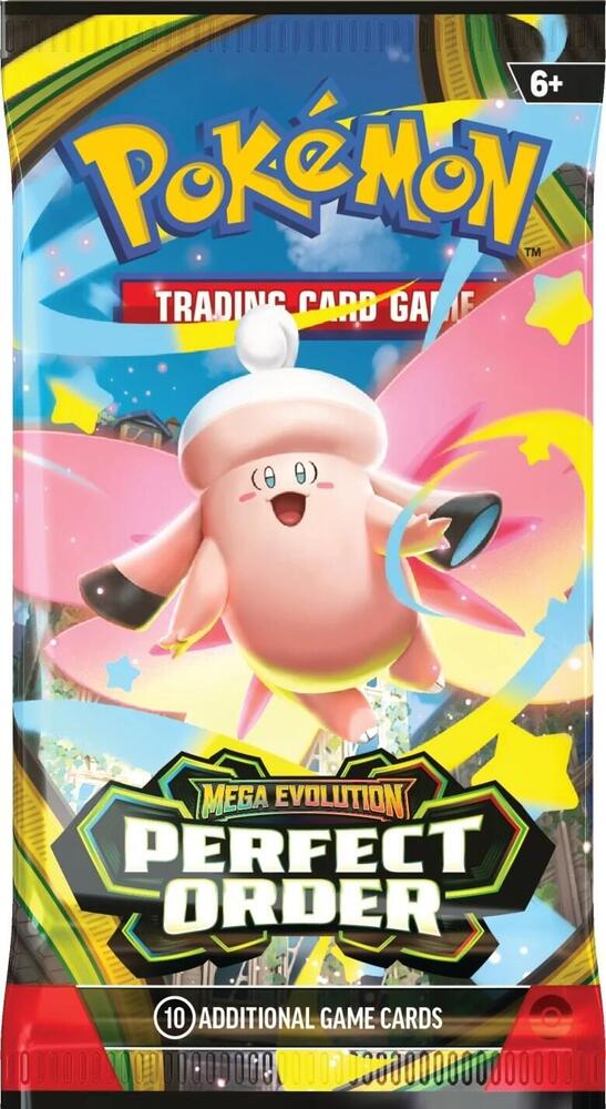 Perfect Order Booster Pack Pokemon New - authentic Pokemon trading card booster pack, sealed, in new condition.