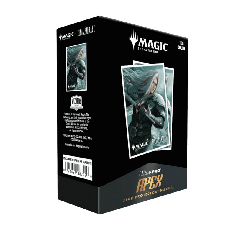 APEX Ultra-Pro Pro Sleeves 105ct Standard Size, clear card protectors for gaming, durable plastic, standard card size