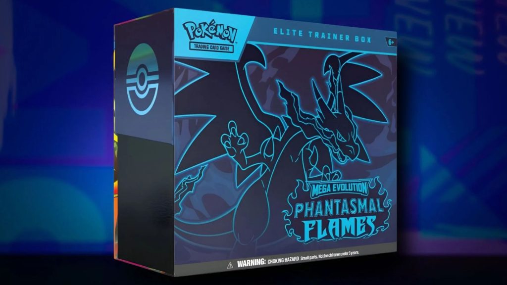 Phantasmal Flames Elite Trainer Box - New, sealed edition with booster packs, sleeves, dice, and accessories