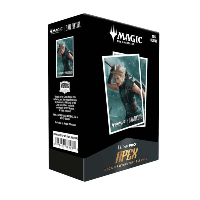 APEX Ultra-Pro Pro Sleeves 105ct Standard Size, clear card protectors for trading cards, durable plastic, gaming accessories