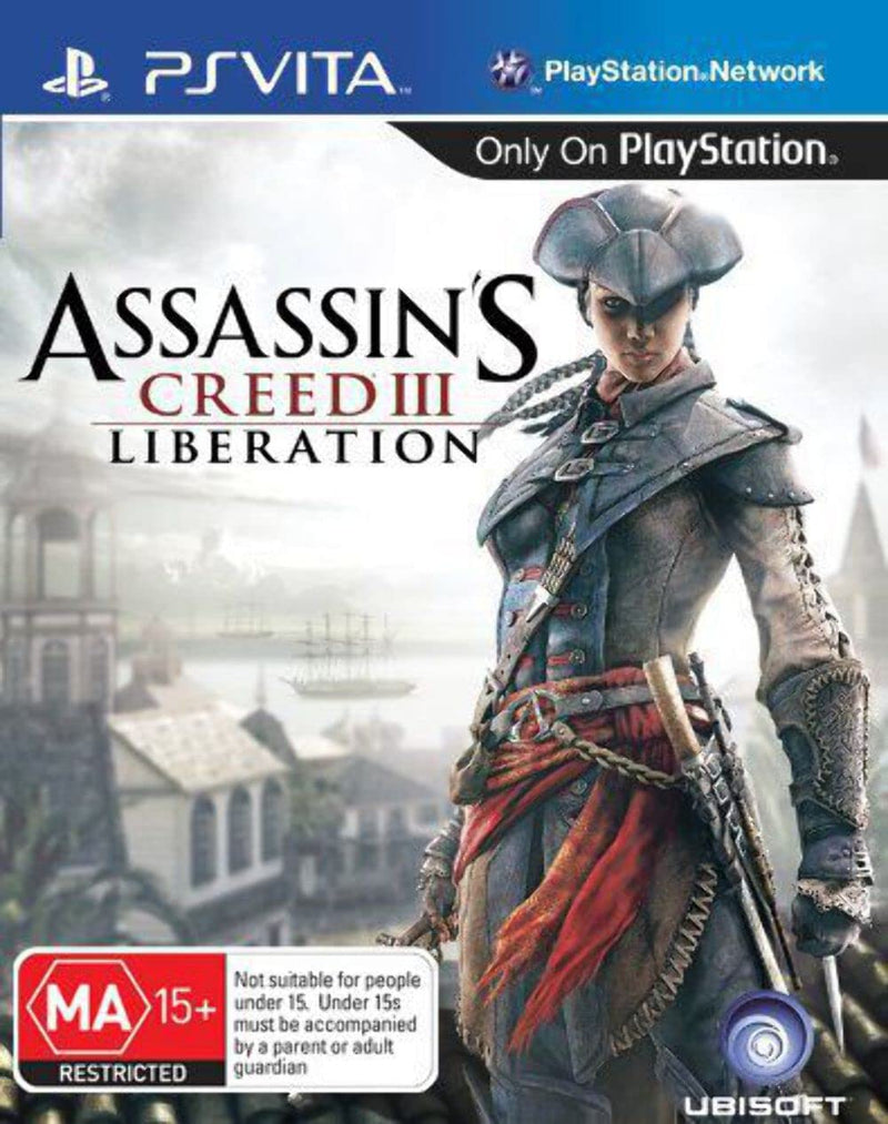Assassin's Creed 3 Liberation PS Vita action-adventure game, historical setting, portable gaming