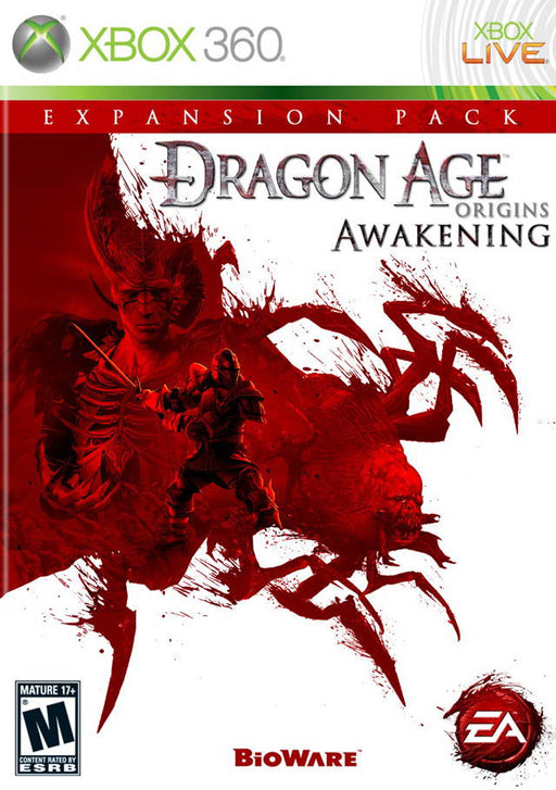 Dragon Age Origins Xbox 360 fantasy RPG game, epic medieval adventure, new sealed package