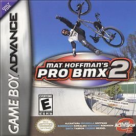 Mat Hoffman's Pro Bmx 2 GBA game cartridge, classic sports action, for Game Boy Advance enthusiasts