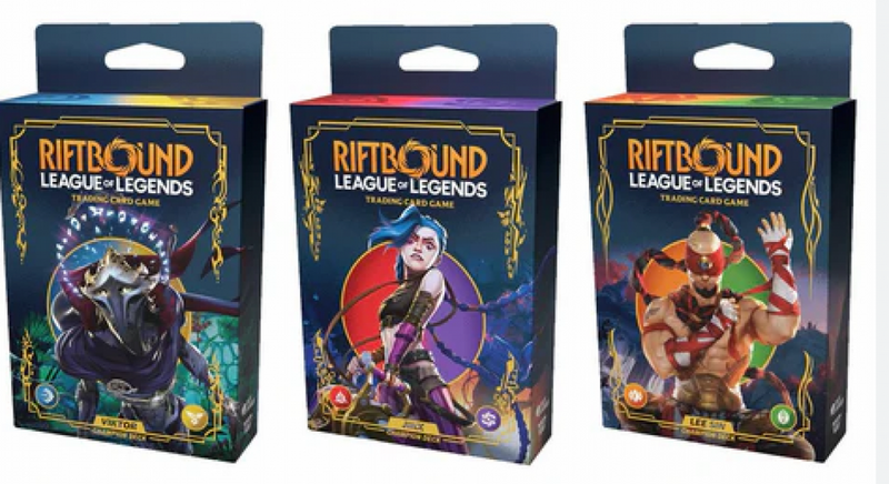 Buy strategy card game Riftbound Champion Deck, featuring exclusive fantasy artwork, durable cardstock, for competitive play
