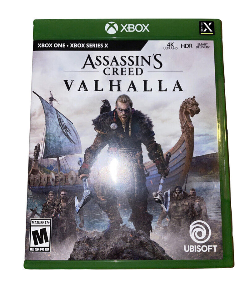 Assassin's Creed Valhalla Xbox game, Viking action-adventure RPG, stunning graphics, immersive storyline