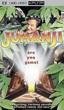 Jumanji PSP game, action-adventure genre, vibrant graphics, for PlayStation Portable enthusiasts