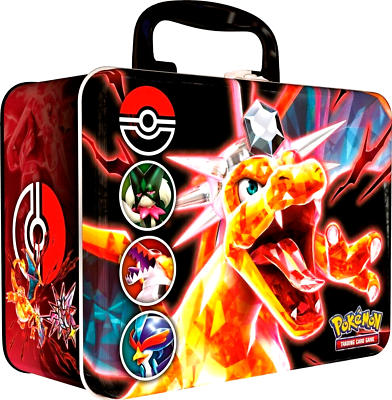 New Pokemon Fall Collector's Chest featuring exclusive trading cards, vibrant artwork, and bonus items in a collectible ti...