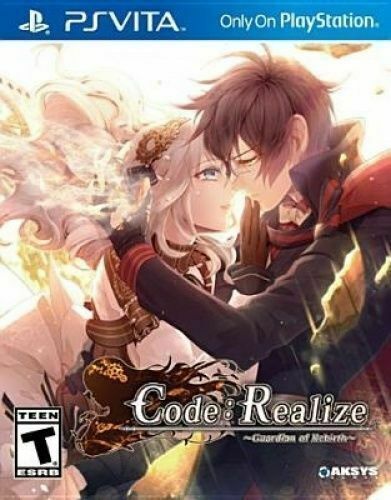 Code: Realize ~Guardian of Rebirth~ PS Vita game, anime-style visual novel adventure, engaging storyline