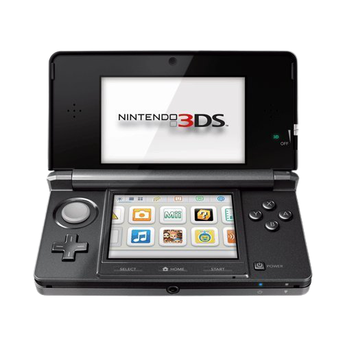Buy red Nintendo 3DS Console Original Model with dual screens and 3D gaming capability