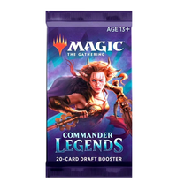 Buy new Commander Legends Booster Pack for Draft Magic, featuring exclusive cards and artwork
